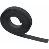 Travní lemy 5 ks 10 m 10 cm polyethylen [3155435] (Barva Černá)