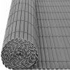 Oboustranný zahradní plot PVC 90 x 300 cm [43622] (Barva Bílá)