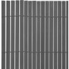 Oboustranný zahradní plot PVC 90 x 300 cm [43622] (Barva Bílá)