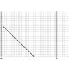 Drátěný plot s přírubami 2 x 25 m [154318] (Barva Antracitová)