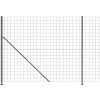 Drátěný plot s přírubami 2 x 10 m [154326] (Barva Antracitová)