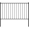 Plotový panel Woerden se sloupky ocelový 1,7x1,25 m [145214] (Barva Antracitová)