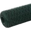 Pletivo ke kurníku ocel PVC vrstva 25 x 1,5 m [143261] (Barva Zelená)