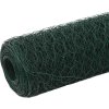 Pletivo ke kurníku ocel PVC vrstva 25 x 1,5 m [143261] (Barva Zelená)