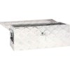 Úložný box 60 x 23,5 x 23 cm hliník [152248] (Barva Stříbrná)