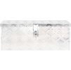Úložný box 60 x 23,5 x 23 cm hliník [152248] (Barva Stříbrná)