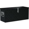 Hliníkový box 80 x 30 x 35 cm [146442] (Barva Černá)