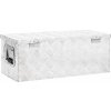 Úložný box 70 x 31 x 27 cm hliník [152250] (Barva Stříbrná)