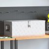 Úložný box 70 x 31 x 27 cm hliník [152250] (Barva Stříbrná)