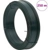 Plotový vyvazovací drát 250 m 2,3/3,8 mm ocelový [144480] (Barva Zelená)