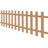 Laťkový plot WPC 200 x 60 cm [42822] (Barva Hnědá)