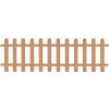 Laťkový plot WPC 200 x 60 cm [42822] (Barva Hnědá)