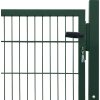 Plotová branka ocelová 105 x 150 cm [142026] (Barva Antracitová)