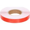 Reflexní páska 2,5 cm x 50 m PVC [153119] (Barva Bílá)
