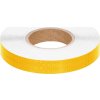 Reflexní páska 2,5 cm x 50 m PVC [153119] (Barva Bílá)
