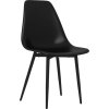 Jídelní židle 6 ks PP [3082342] (Barva Černá)