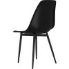 Jídelní židle 6 ks PP [3082342] (Barva Černá)