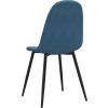 jídelní židle 2 ks samet [325645] (Barva Modrá)