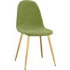 Jídelní židle 2 ks samet [325670] (Barva Tmavě zelená)