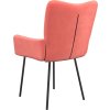 jídelní židle 2 ks samet [344802] (Barva Růžová)