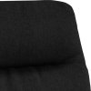 Relaxační křeslo textil [341125] (Barva Černá)