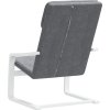 Relaxační židle textil [351057] (Barva Taupe)