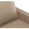 2dílná sedací souprava s poduškami umělá kůže [3201412] (Barva Cappuccino)