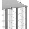 Psí kotec 6,05 m² ocel [3082205] (Barva Černá)