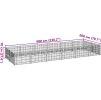 Psí kotec 12 m² ocel [3082122] (Barva Stříbrná)