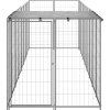 Psí kotec 4,84 m² ocel [3082200] (Barva Černá)
