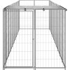 Psí kotec 6,05 m² ocel [3082201] (Barva Černá)