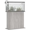 Stojan na akvárium 81 x 36 x 73 cm kompozitní dřevo [833599] (Barva Bílá)