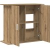 Stojan na akvárium 81 x 36 x 73 cm, konstrukční dřevo [833599] (Barva Bílá)