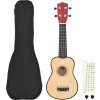 Set soprano ukulele s obalem pro děti 23" [70152] (Barva Černá)