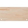 Deska psacího stolu 110 x 60 x 2,5 cm masivní borové dřevo [824470] (Barva Přírodní)