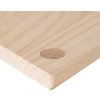 Deska psacího stolu 110 x 60 x 2,5 cm masivní borové dřevo [824470] (Barva Přírodní)