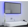 LED koupelnové zrcadlo 80 x 8,5 x 37 cm akrylové [804928] (Barva Betonová šedá)