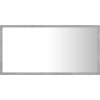LED koupelnové zrcadlo 80 x 8,5 x 37 cm akrylové [804928] (Barva Betonová šedá)
