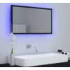 LED koupelnové zrcadlo 80 x 8,5 x 37 cm akrylové [804928] (Barva Betonová šedá)