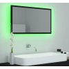LED koupelnové zrcadlo 80 x 8,5 x 37 cm akrylové [804928] (Barva Betonová šedá)