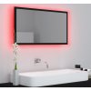 LED koupelnové zrcadlo 80 x 8,5 x 37 cm akrylové [804928] (Barva Betonová šedá)