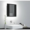 LED koupelnová skříňka se zrcadlem 40 x 12 x 45 cm akryl [804949]