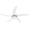 Ozdobný stropní ventilátor se světlem 128 cm [50538] (Barva Bílá)