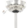 Ozdobný stropní ventilátor se světlem 128 cm [50538] (Barva Bílá)