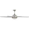 Ozdobný stropní ventilátor se světlem 128 cm [50538] (Barva Bílá)