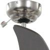Ozdobný stropní ventilátor se světlem 128 cm [50538] (Barva Bílá)