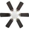 Ozdobný stropní ventilátor se světlem 128 cm [50538] (Barva Bílá)