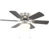 Ozdobný stropní ventilátor se světlem 128 cm [50538] (Barva Bílá)