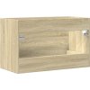 Skříňka pod umyvadlo 80 x 38,5 x 48 cm kompozitní dřevo [804701] (Barva Bílá)