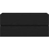 Skříňka pod umyvadlo 100x38,5x45 cm kompozit [804765] (Barva Černá)